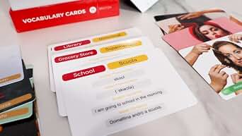 Italian Vocabulary Flash Cards – 300 Words, Pictures & Pronunciation