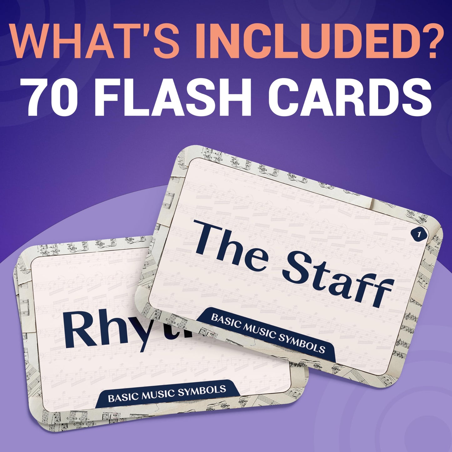 Beginner Musicians Flashcards for learning basic music theory and notes.