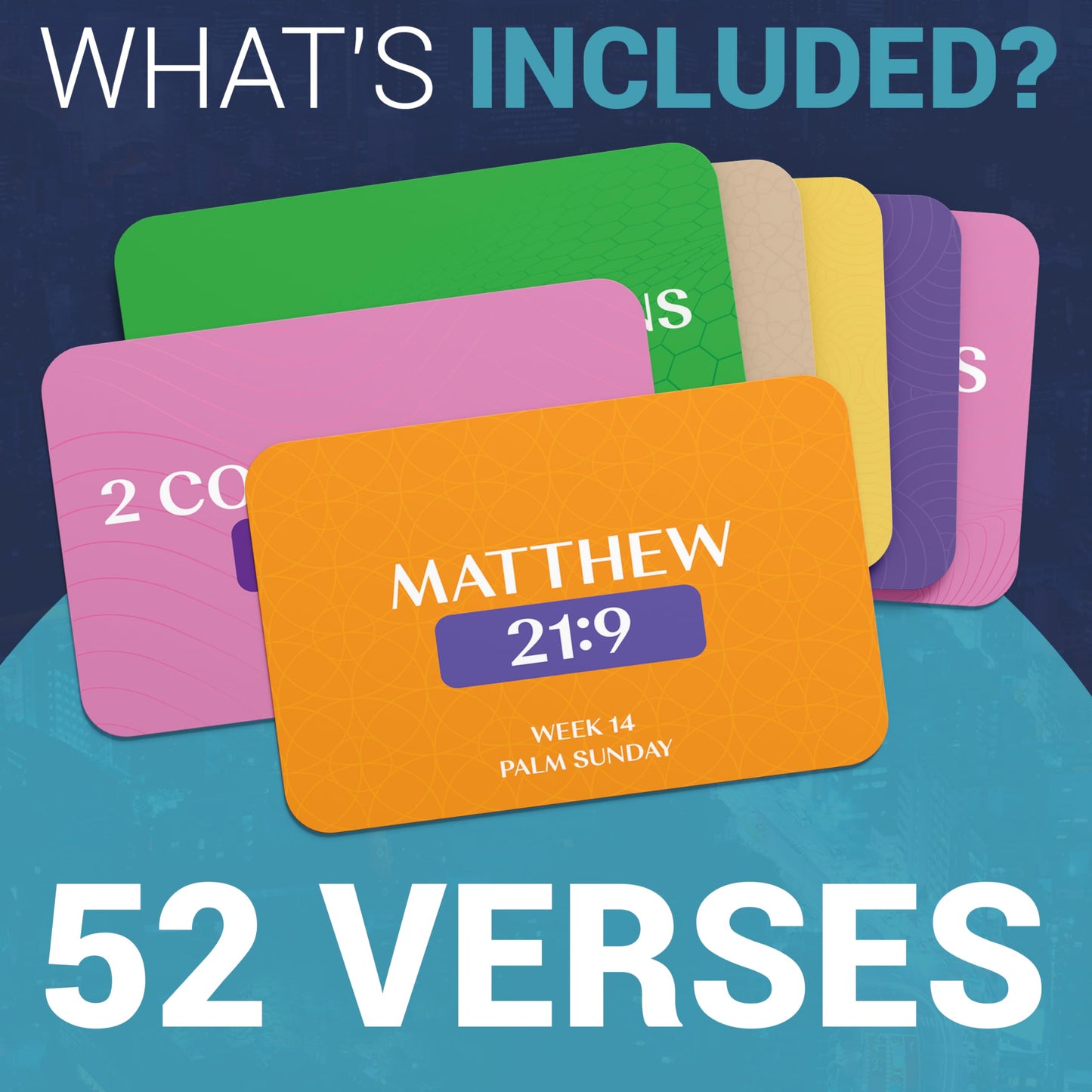Bible Memory Verse Flash Cards featuring scripture verses for learning and memoization.