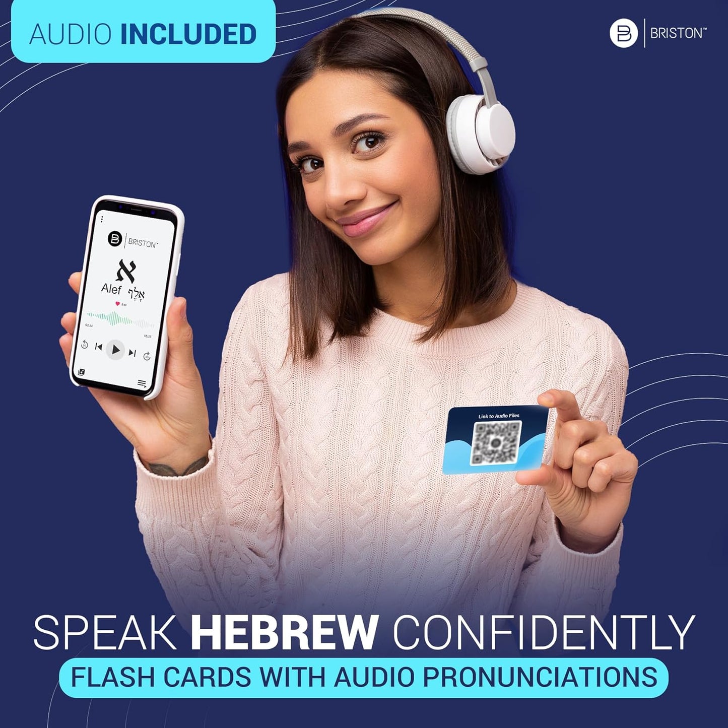 Biblical Hebrew Alphabet Flash Cards β Learn Alef-Bet with Pronunciation & Transliteration β Educational Language Learning Tool for Students & Scholars