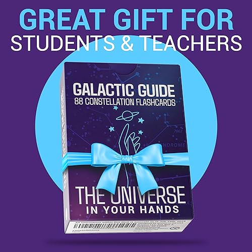 Constellation Astronomy Flash Cards for learning and identifying star patterns and constellations.