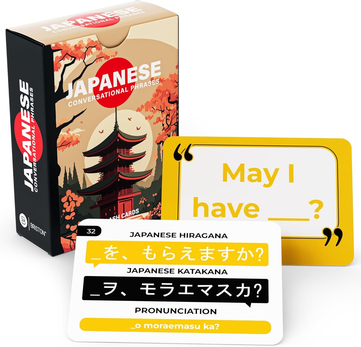 Japanese travel phrase flashcards – 75 essential beginner phrases for travel and everyday conversations – Compact, durable, and engaging language learning tool