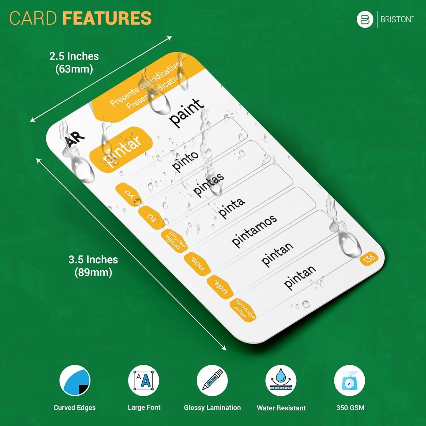 Spanish Verb Conjugation Flash Cards – Learn & Master 150 Essential Verbs with Easy-to-Follow Conjugations for Students & Language Enthusiasts