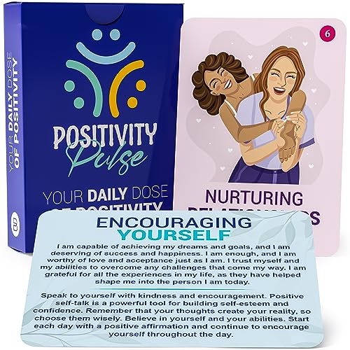 Self-Care for Anxiety – Mindfulness & Stress Relief Affirmation Cards for Emotional Wellness & Daily Motivation