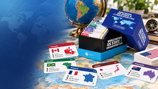 How to Learn Geography with Flash Cards: Countries, Flags, Capitals & More