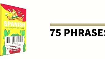 Spanish Conversation Flash Cards with Audio – 75 Everyday Phrases