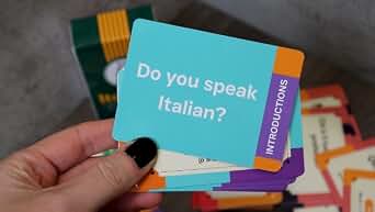 Italian Conversation Flash Cards with Audio – 75 Phrases for Beginners