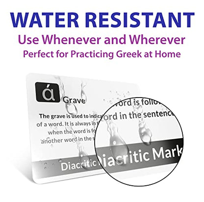 Biblical Greek Alphabet Flash Cards – Educational Language Learning Resource for Memory & Sight Words - Fun Game Play - Grade School, Classroom, or Homeschool Supply – Briston Brand