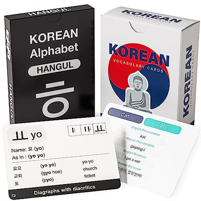 Korean Language Cards