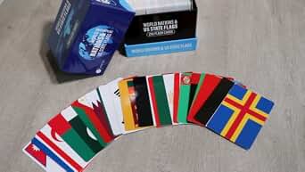 World Geography Flash Cards – 310 Cards for Countries, US States & Canada