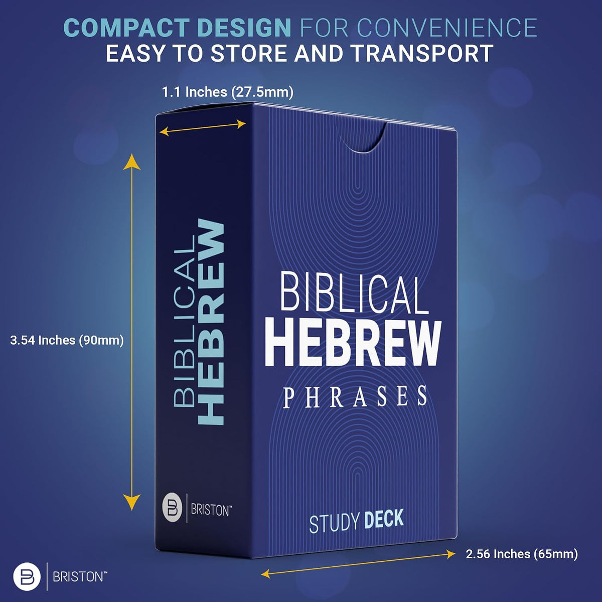 Biblical Hebrew Phrase Flash Cards with Audio – 75 Scripture Phrases