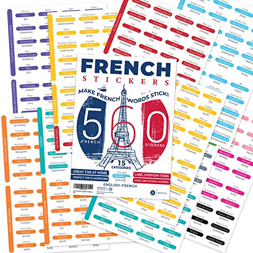 Language Learning Stickers | Briston Educational Products