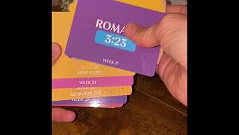 Bible Memory Verse Flash Cards – 52 Weekly Scripture Cards in 4 Translations