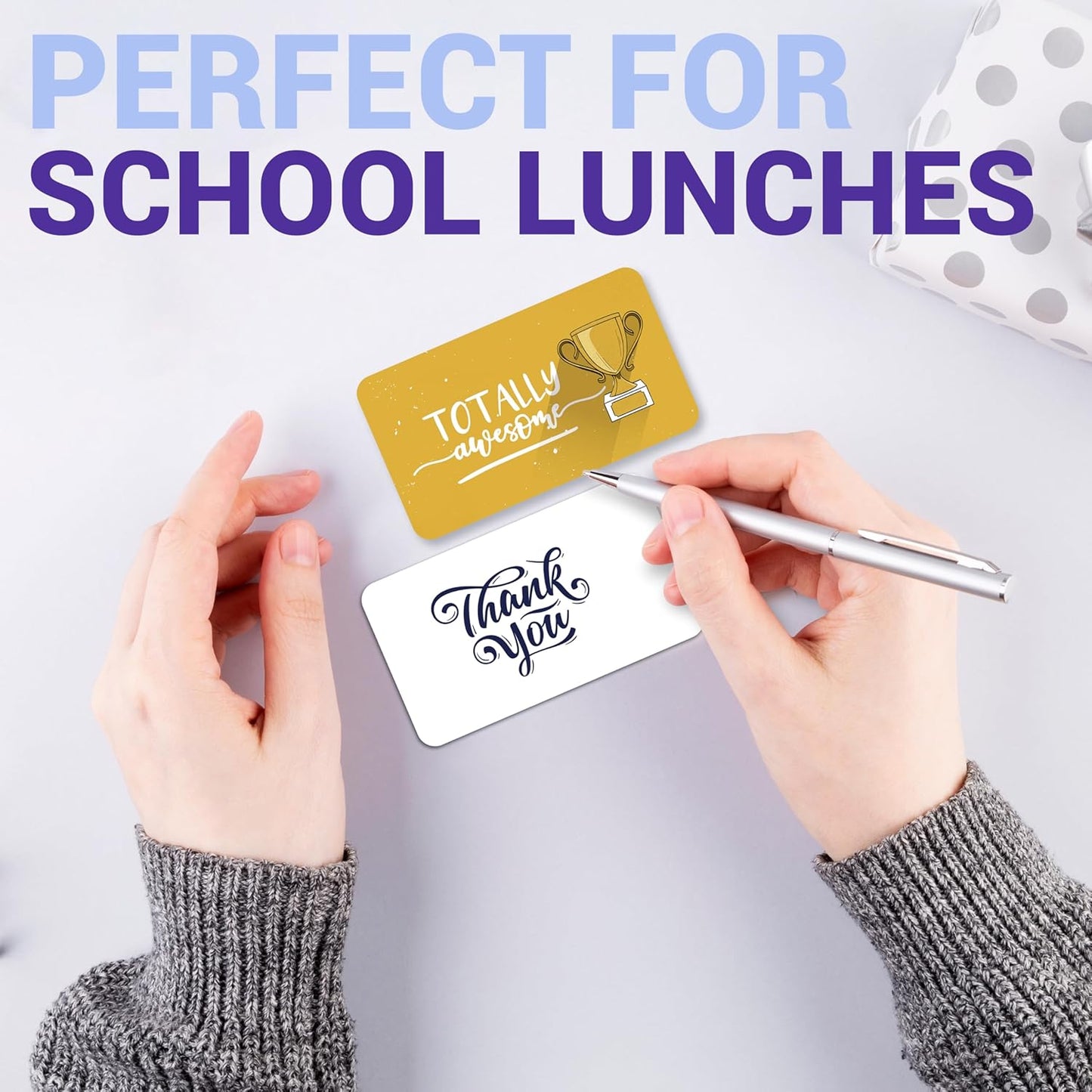 A set of 70 colorful Kudos Cards designed for appreciation and recognition, perfect for school lunchbox notes, employee motivation, teacher rewards, and inspirational gifting. Blank back for personalized messages.