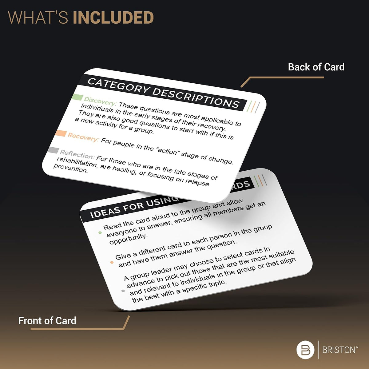Addiction Recovery Flash Cards – 70 Recovery & Reflection Questions