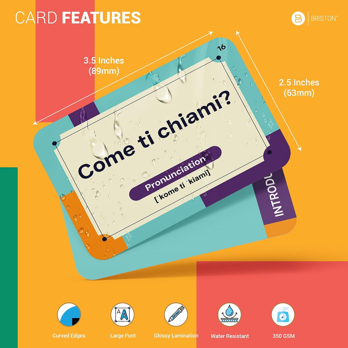 Italian Conversation Flash Cards with Audio – 75 Phrases for Beginners