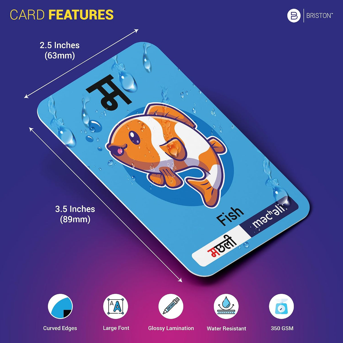 Hindi Alphabet Flash Cards with Audio – 50 Hindi Letters & Pronunciation Practice Cards