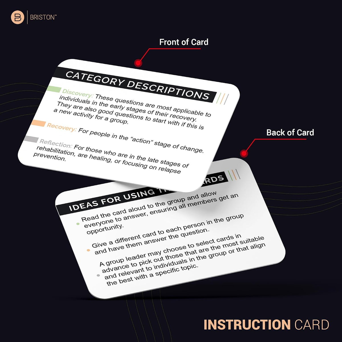 Addiction Recovery Questions Flash Cards – 130 Therapy Prompts