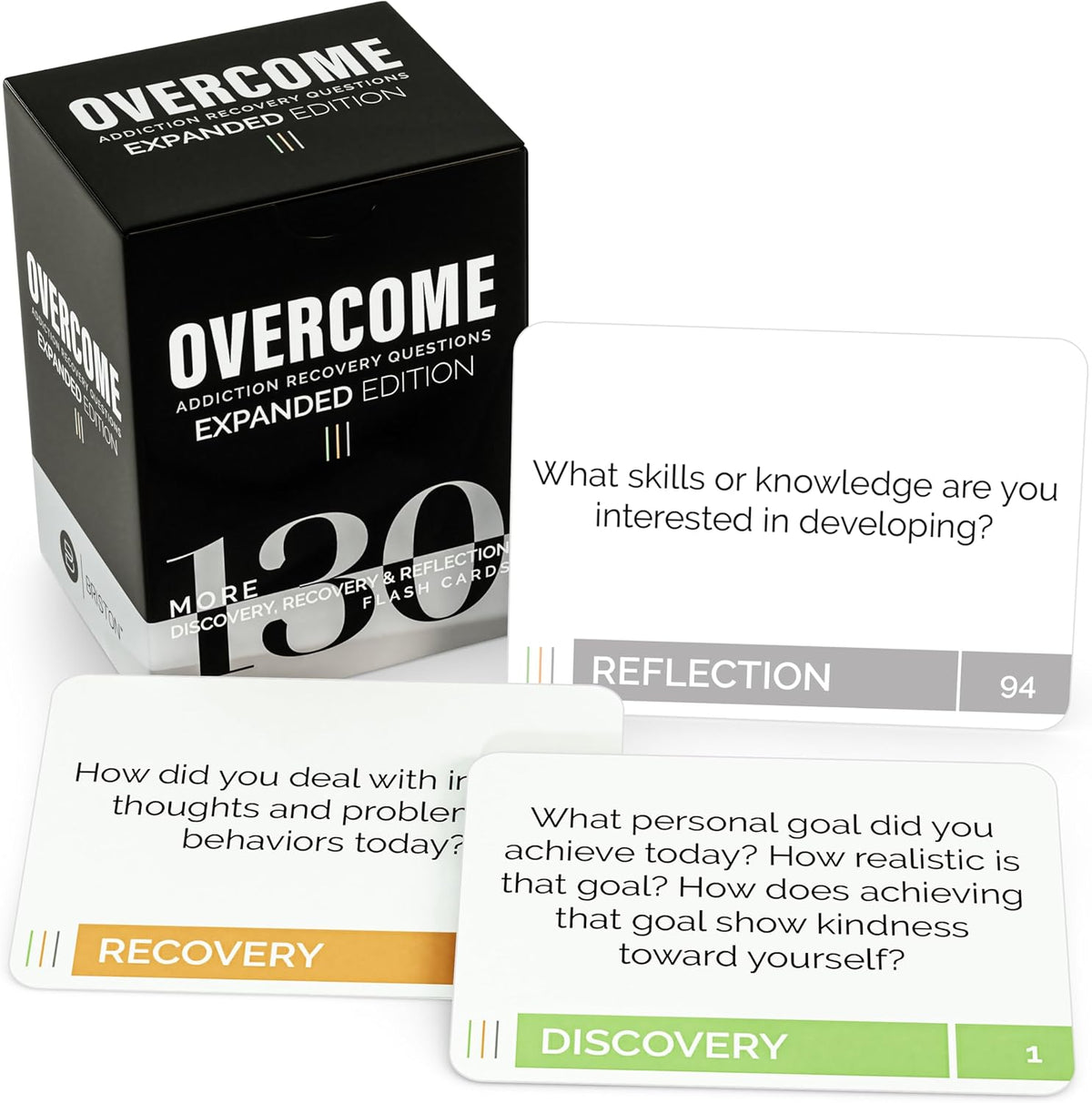 Addiction Recovery Questions Flash Cards – 130 Therapy Prompts