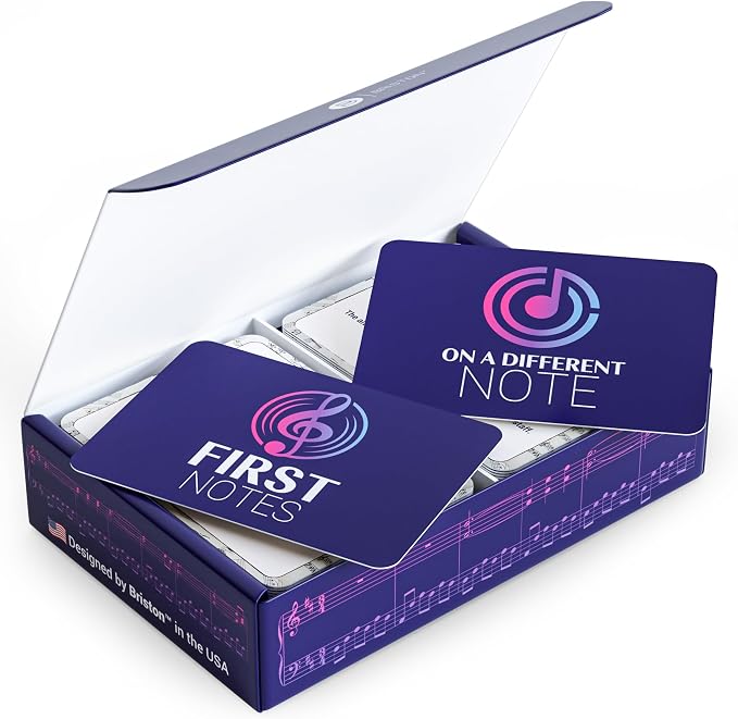 Music Theory Flash Cards – 140 Notes, Clefs, Symbols & Key Signatures