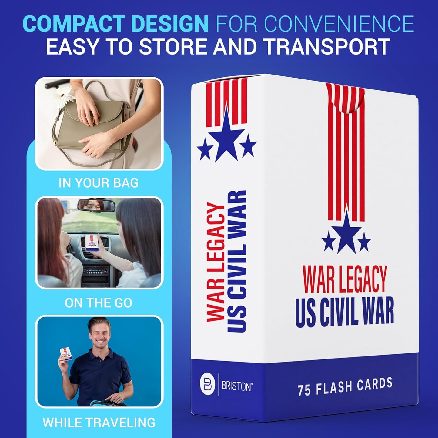US Civil War Flash Cards – Explore the People, Battles & Events That Shaped American History