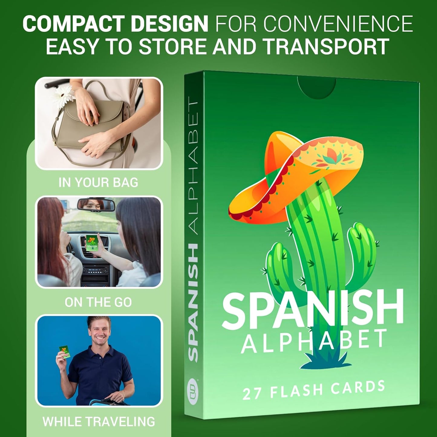 Spanish Alphabet Flash Cards with Audio – Learn Letters, Sounds & Pronunciation with Confidence