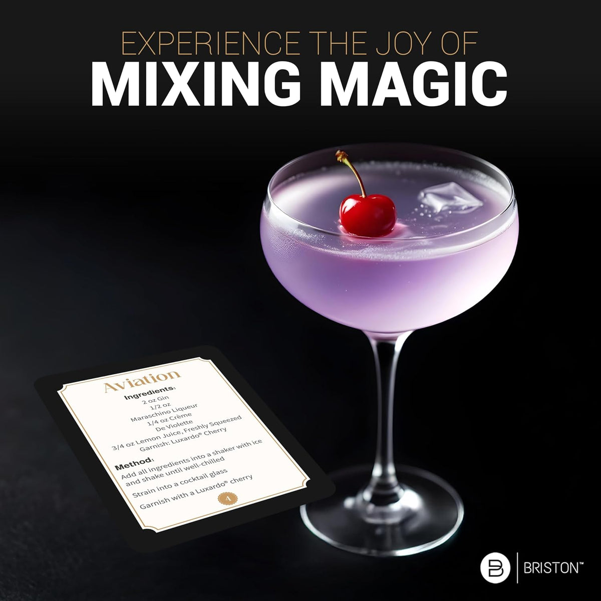 Cocktail Recipe Flash Cards – 52 Classic & Modern Drink Recipes