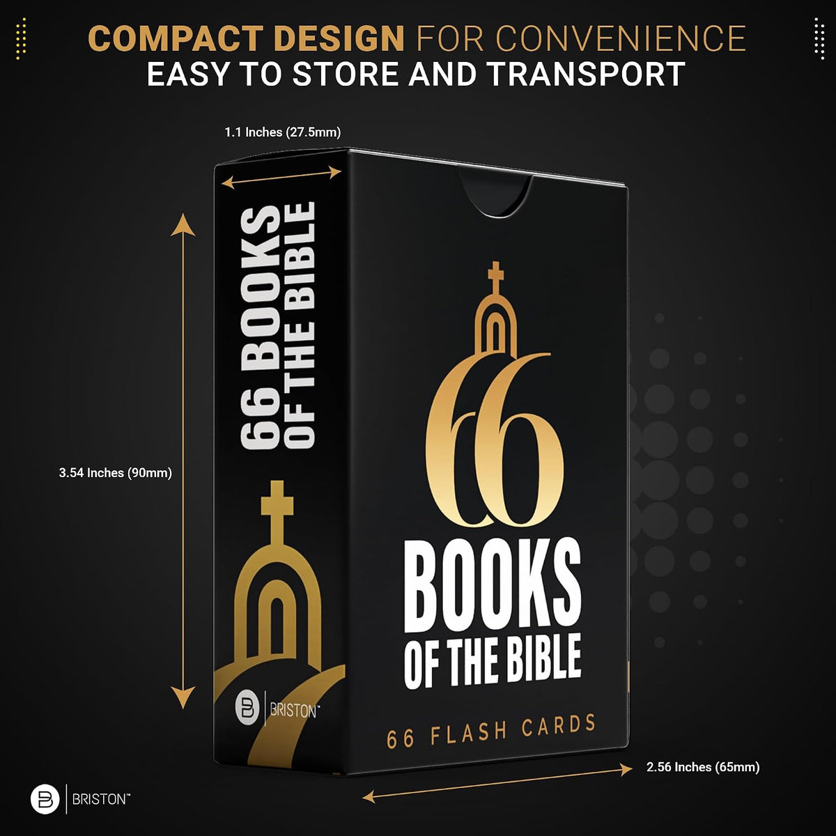 Books of the Bible Flash Cards – All 66 Books for Bible Study