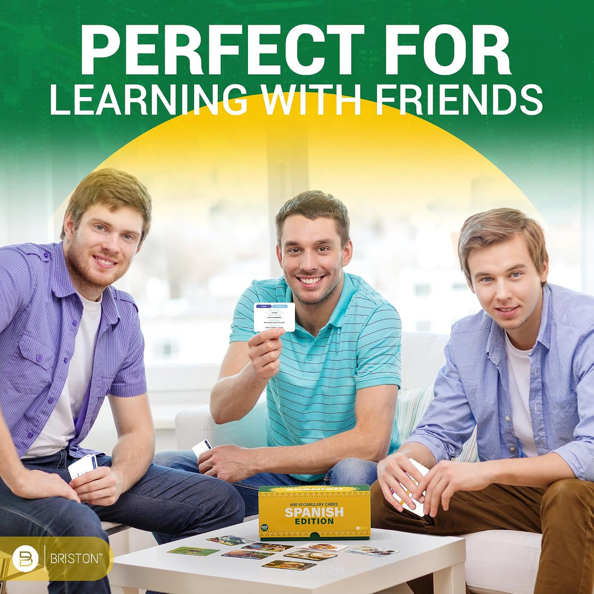 Spanish Vocabulary Flash Cards – 600 Words, Sentences & Pronunciation