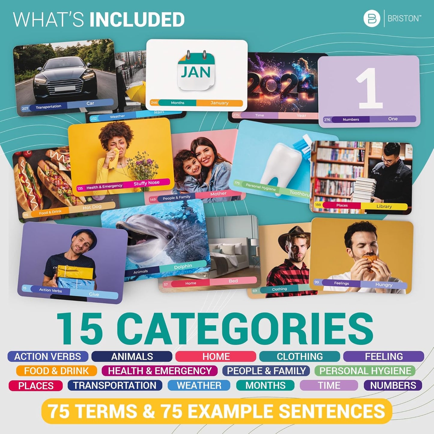 Arabic Vocabulary Flash Cards with Audio – 300 Illustrated Words