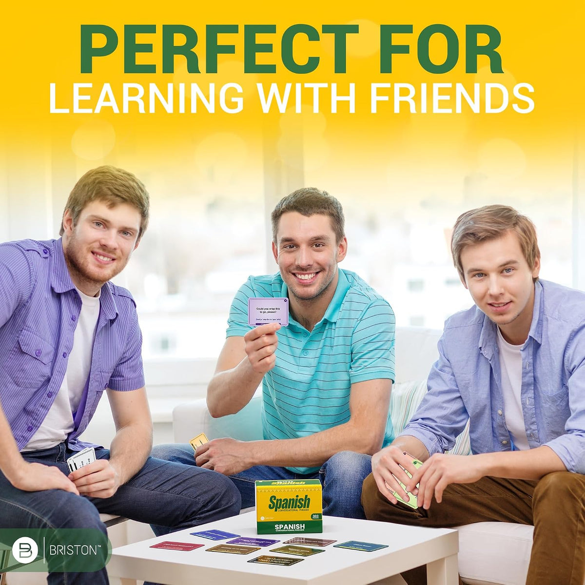 Spanish Conversation Flash Cards – 300 English-to-Spanish Phrases