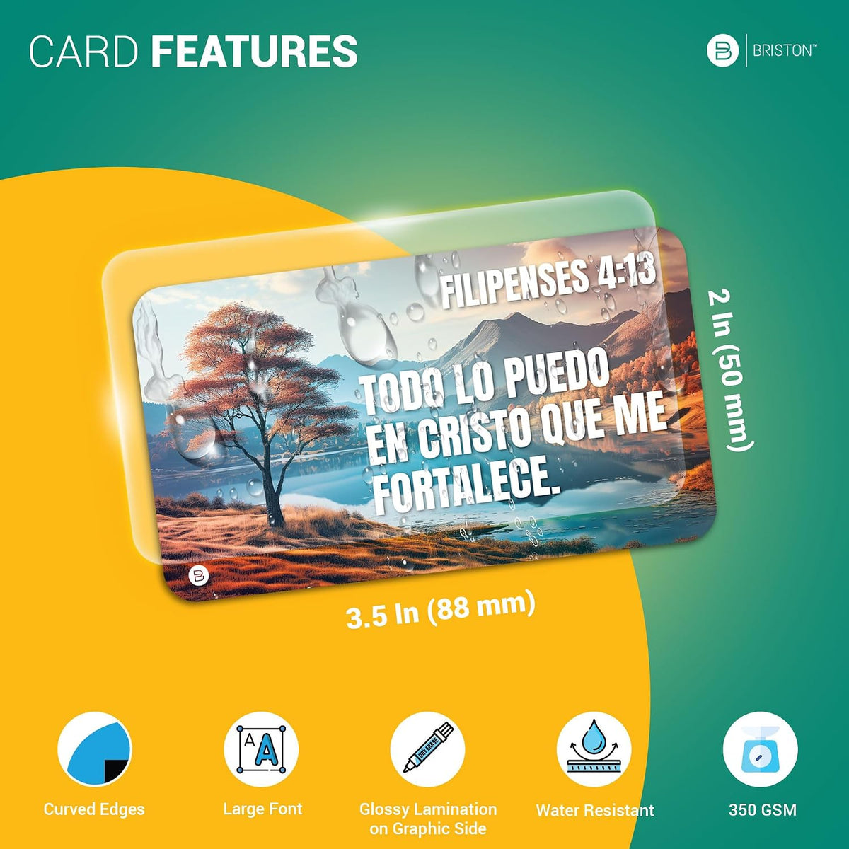 Spanish Bible Verse Cards – 70 Christian Encouragement Cards