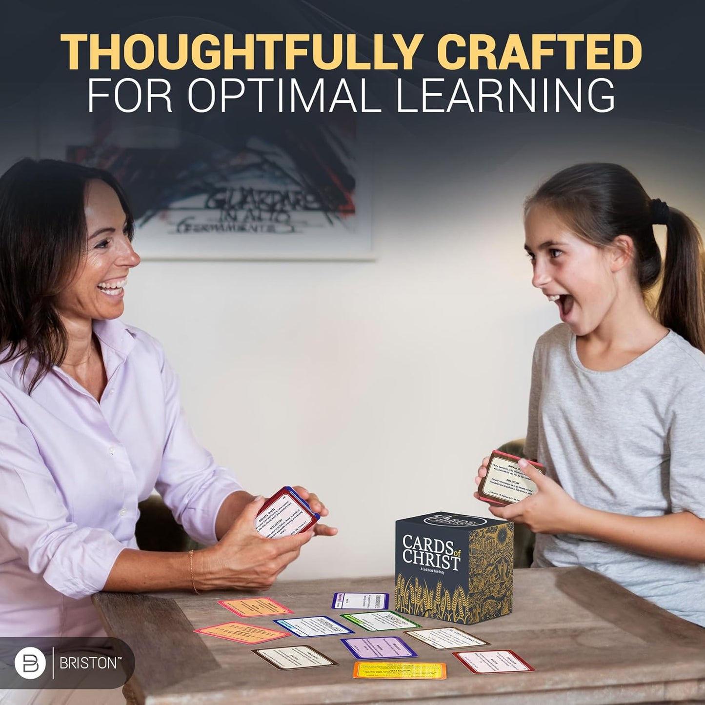 Bible Study Flash Cards – 180 Cards About Jesus, Miracles & Teachings