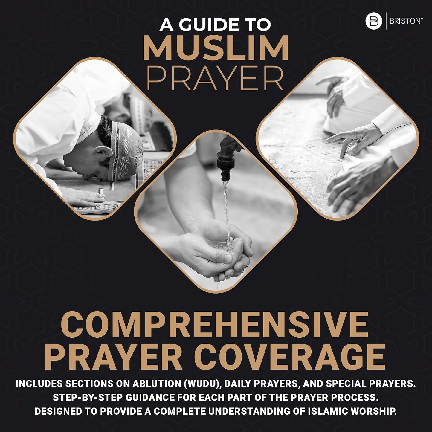 Muslim Prayer Flash Cards – Salah & Wudu Step-by-Step Islamic Guide