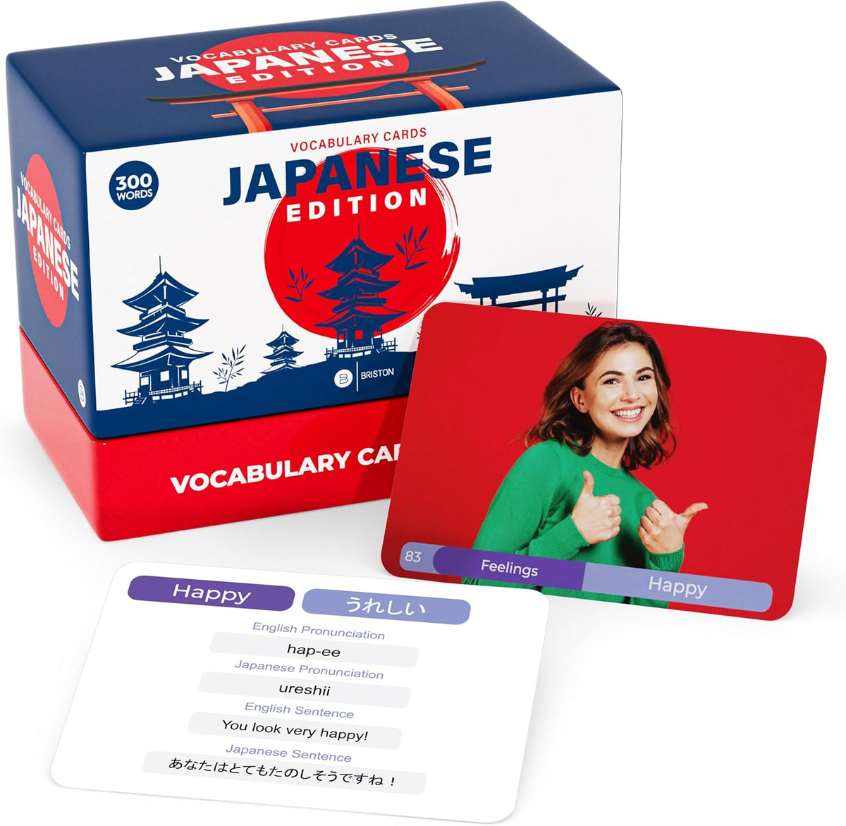 Japanese Vocabulary Flash Cards with Audio – 300 Essential Words