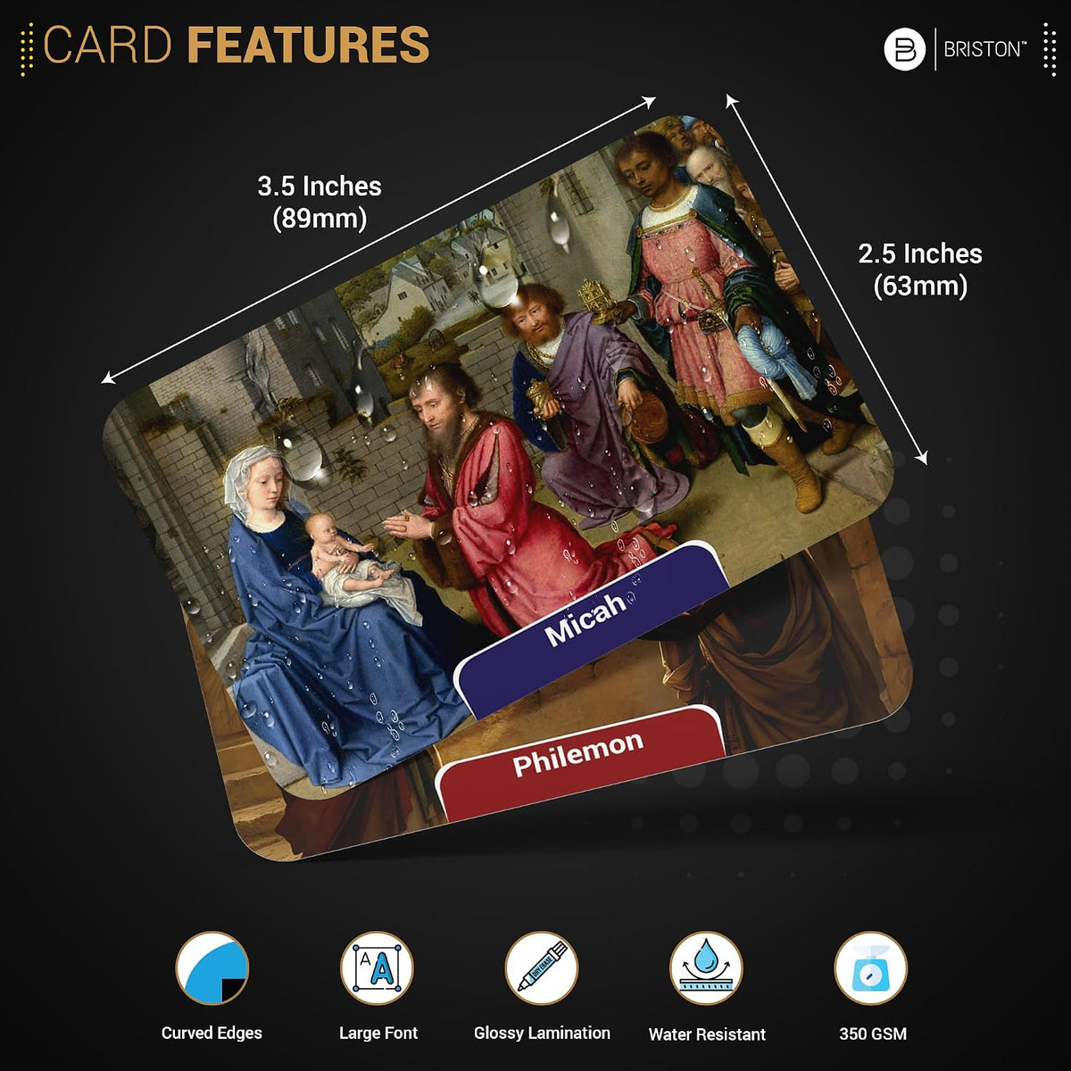 Books of the Bible Flash Cards – All 66 Books for Bible Study