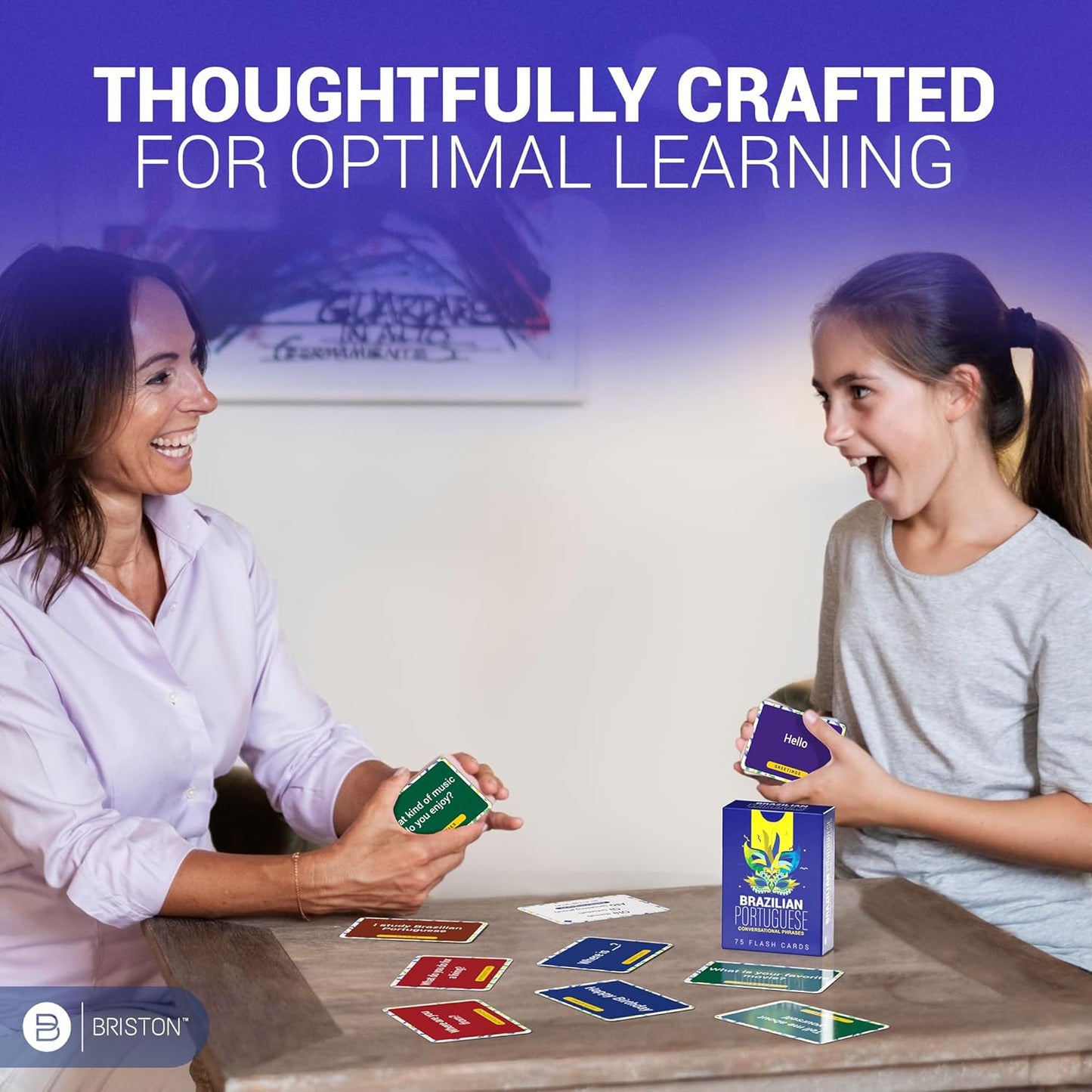 Brazilian Portuguese Conversational Phrases Flash Cards – 75 with Audio