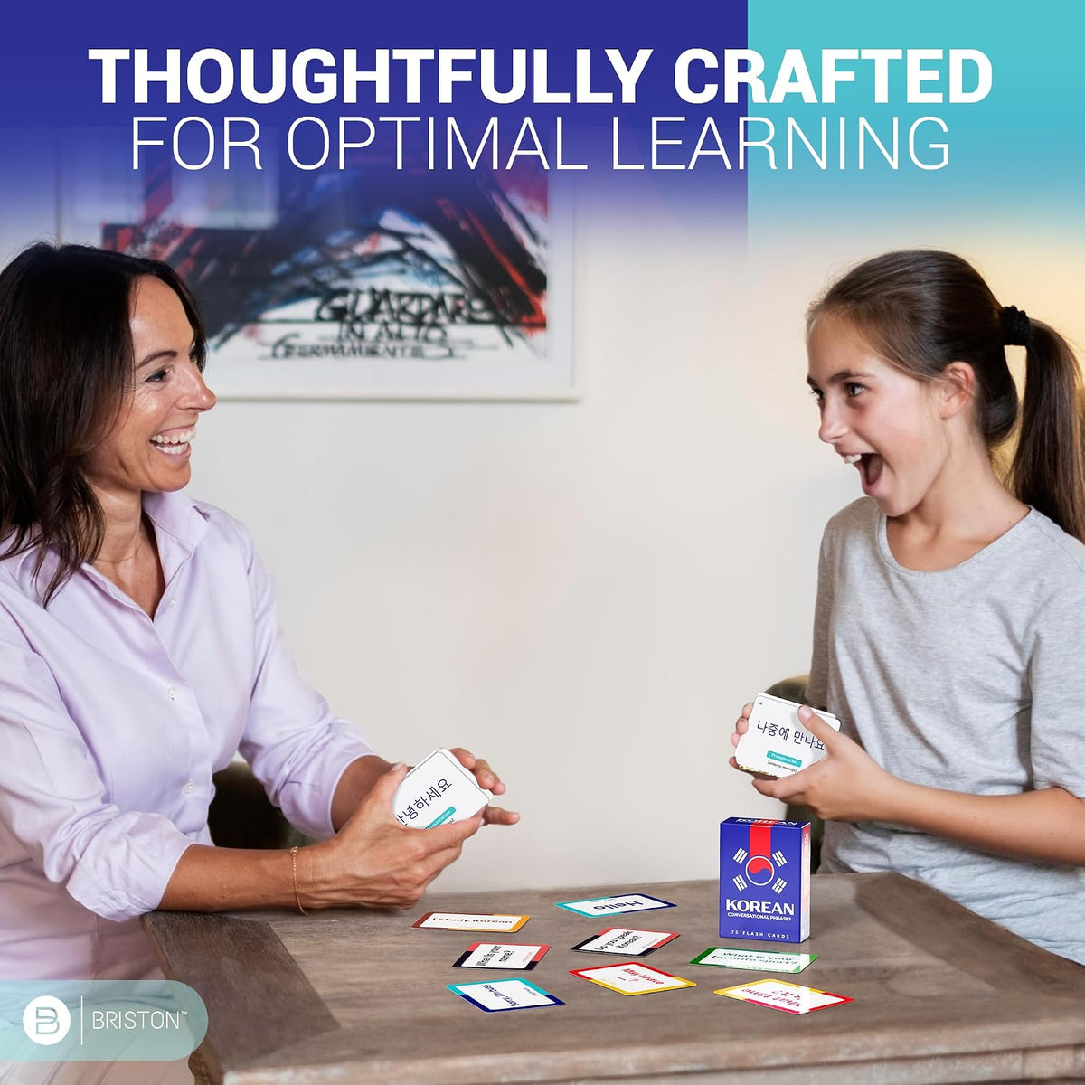 Korean Conversation Flash Cards with Audio – 75 Phrases for Beginners