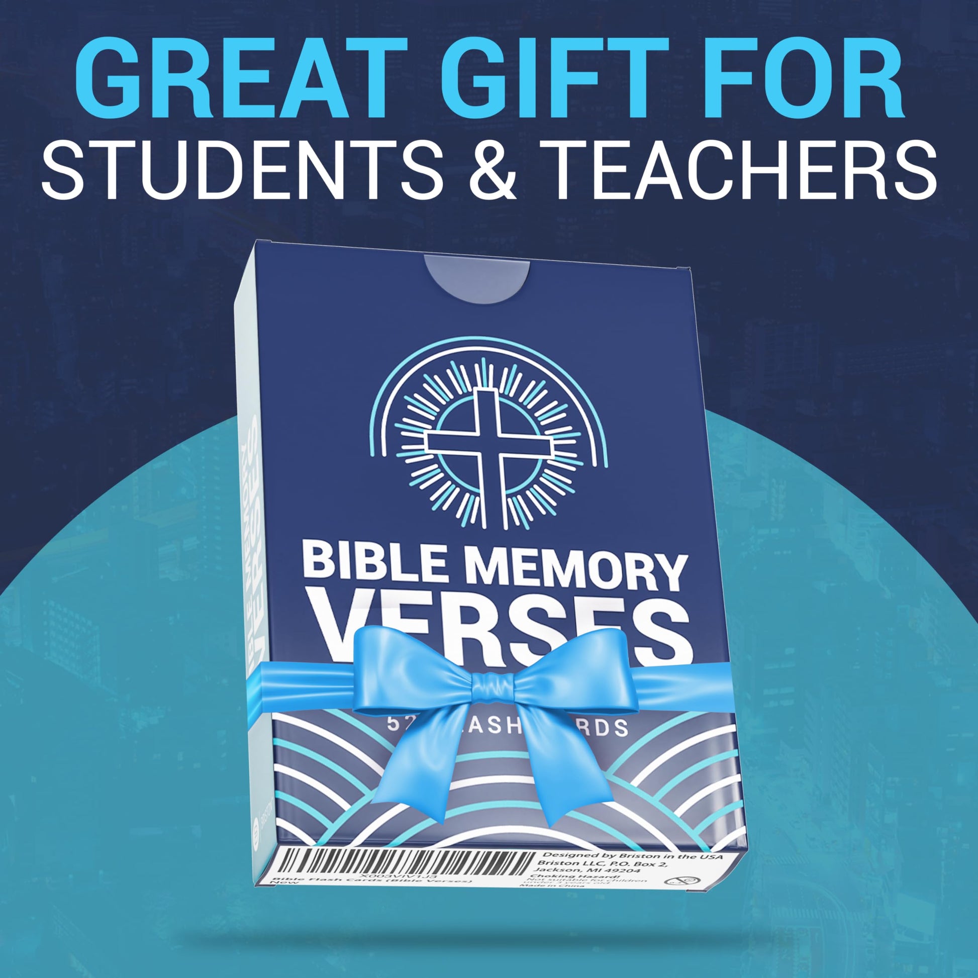 Bible Memory Verse Flash Cards featuring scripture verses for learning and memoization.