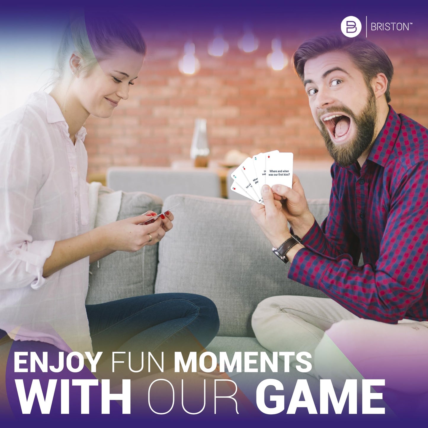 Couples Trivia Game for Date Night – Fun & Romantic Card Game for Partners to Strengthen Bonds & Create Lasting Memories
