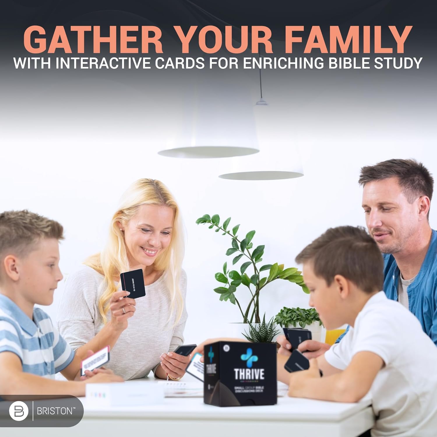 Group Bible Discussions Deck – Engaging Faith-Based Conversation Cards for Small Groups, Bible Study, and Spiritual Growth