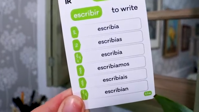 Spanish Verb Conjugation Flash Cards – 1,000 Verbs, 9 Tenses